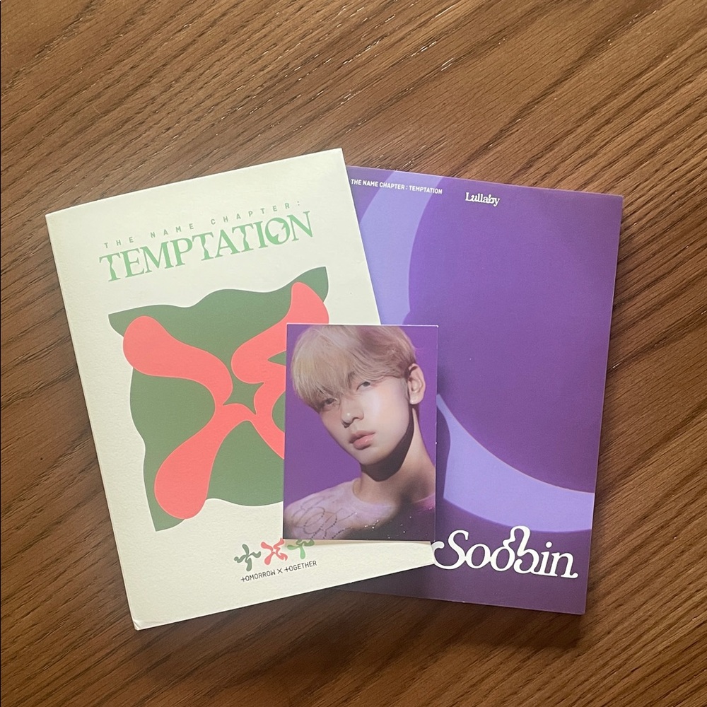 TXT Temptation Album Set Soobin Ver.